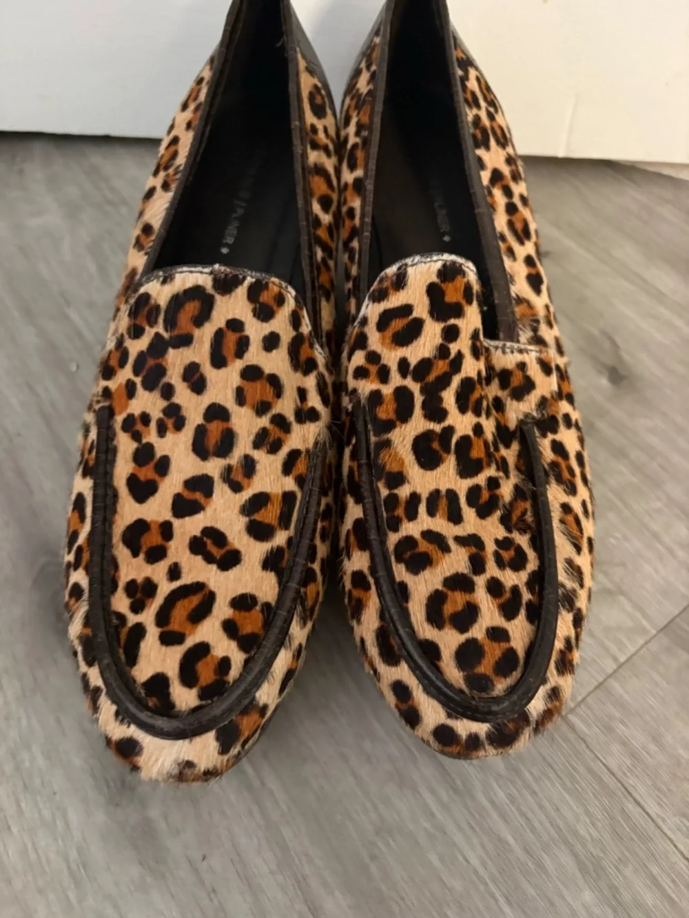 ShoeDonald Pliner Leopard Print Loafers – Size 11s